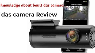 knowledge about car dash cameraकार डैश कैमरा के बारे में जानकारीBoult car das camera Review [upl. by Mallissa]