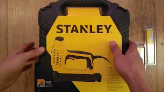 Stanley TRE650 Electric Brad Nailer  Unwrapped [upl. by Akram]