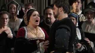 Anna Bolena Act I Finale  Anna Netrebko Met Opera [upl. by Waddell]