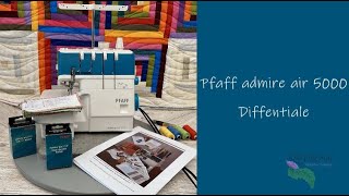 Pfaff admire air 5000  Differentiale [upl. by Demha]