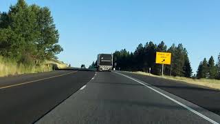 Interstate 84  Oregon Exits 252 to 238 westbound [upl. by Merry]