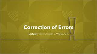 FAR Correction of Errors [upl. by Assed]