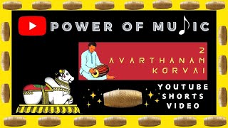 2 AVARTHANAM KORVAI  MRIDANGAM  LATEST shorts mridangam beats [upl. by Starlin656]