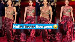 Halle Berry Stuns in Her Iconic 2002 Oscar Dress 22 Years Later A Legendary Look That Made History [upl. by Anahoj]