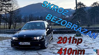 BMW E46 330CD RAZARAČ  NAJBOLJI AUTO DO 5000 eura a malo ko ga vozi [upl. by Zacharie]