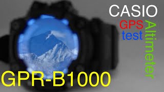 CASIO GSHOCK GPR B1000 vs GW 9400 Rangeman vs GWN Q1000 Altimeter TEST  Part 12 [upl. by Nagorb]