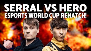 SERRAL vs HERO Epic Rematch  1000000 Esports World Cup Bo5 ZvP  StarCraft 2 [upl. by Hildie]