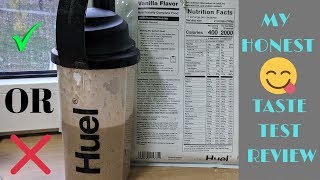 HUEL Day 1 Taste Review [upl. by Bennett]