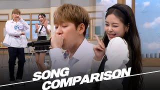 Knowing Bros ZICO VS BLACKPINK JENNIE🖤💗 Performance Comparison🎵 [upl. by Loughlin]