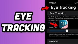 iOS 18 How To Use Eye Tracking on iPhone [upl. by September]