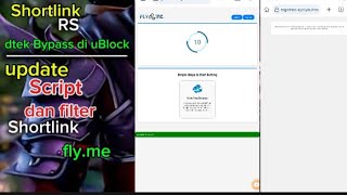 update Script Shortlink fly me  Bypass semua shortlink 2024 [upl. by Rentschler427]