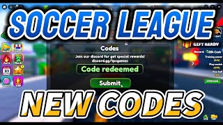 NEW CODES All Soccer League Working Codes for November 2024 [upl. by Inoliel]