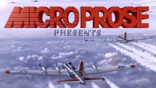 B17 Flying Fortress quotOpening amp First mission gameplayquot PCDOS 1992 Microprose MT32 [upl. by Sitsuj622]