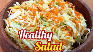 Cabbage salad for weight loss amp Healthy salad  Very delicious [upl. by Barrus]