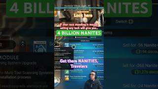 Get 4 BILLION nanites NOW  No Man’s Sky  💫Orbital 💫 nms nomanssky nomansskyorbital [upl. by Iverson]