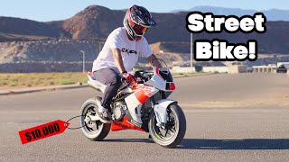 Ultimate Test On Mini MOTO GP Street Bike [upl. by Lotty]