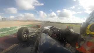 Carter Williams Onboard Formula Ford Donington Park [upl. by Osnerol]