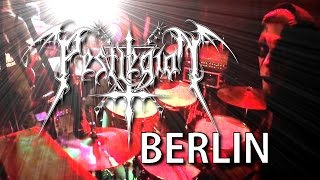 PESTLEGION  Born of Darkness Live in Berlin Drumcam Toni Merkel [upl. by Nalek]