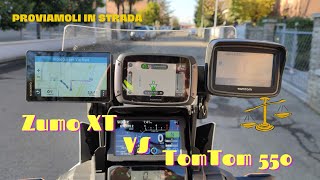 Garmin Zumo XT VS TomTom Rider 550 [upl. by Helli]