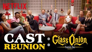 Glass Onion Cast Take You Behind the Scenes  Netflix [upl. by Rehpotsirc143]