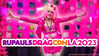 RuPauls DragCon LA 2023  SWEDEN HAS ARRIVED [upl. by Nylime]