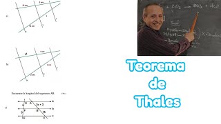 Teorema de Thales Problemas Resueltos [upl. by Aronas728]