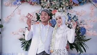 CINEMATIC WEDDING MELY amp TAUFIQ  SONY A6000 50MM [upl. by Ardie]