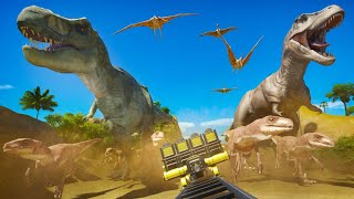 Kingdom Of The Dinosaurs 2022  FULL ACTION SCIFI MOVIE  Mark Haldor  Darcie Rose [upl. by Ocsinarf]