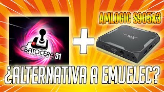 🕹️Versión de BATOCERA 31 para TV BOX con Amlogic S905X3 ¿Alternativa a EMUELEC [upl. by Ahseinod]