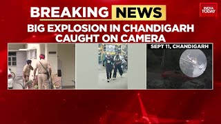 Chandigarh House Hit By Suspected Grenade 1 Suspect Arrested  India Today News [upl. by Aelrac]