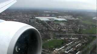 ✈ Biman Bangladesh Airlines B777300ER S2AFO Dhaka  London Heathrow [upl. by Adekram]