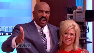 Theresa Caputo returns  STEVE HARVEY [upl. by Griseldis]