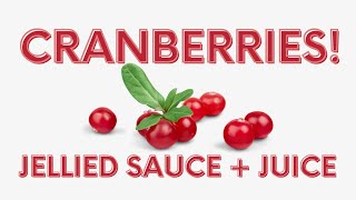 Canning Cranberry Juice  Jellied Cranberry Sauce [upl. by Notlih]