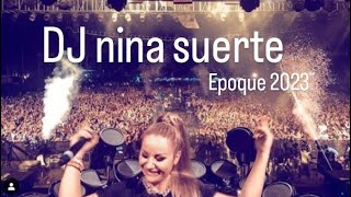 DJ NINA SUERTE live performance at KIET college ✨  Epoque 2023 [upl. by Milone181]