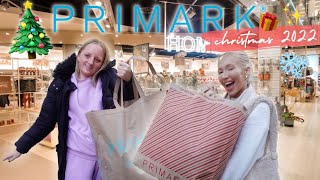 SHOP WITH ME at PRIMARK CHRISTMAS 2022  HAUL  Homeware Baby Knitwear amp More  Elle Swift [upl. by Renmus675]