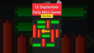 15 September Mini Game  Daily Cipher Code  Hamster kombat Daily mini game  Todays Cipher Code [upl. by Leese]