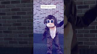 3 Dingen Die Mascottes Doen funny comedy humor memes sketch monkey aap fyp viralvideo [upl. by Solotsopa]