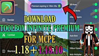 Toolbox Infinite Time For MCPE 11810  Toolbox IT 11810 [upl. by Ryle]