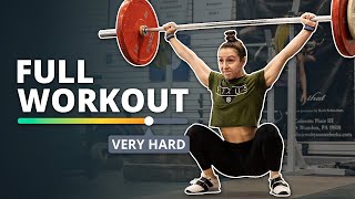 The PERFECT Workout For Olympic Weightlifting [upl. by Bolme480]