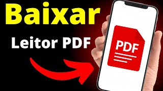 Como Baixar e Instalar Leitor de PDF no Celular  2024 JEITO CERTO [upl. by Esital172]