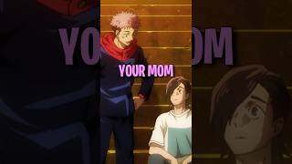 Yuji Dates Junpei’s MOM😏💀  Jujutsu Kaisen Abridged shorts [upl. by Anwadal74]