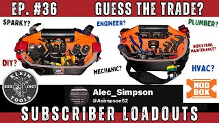 EP 36 Guess the Trade  Subscriber Loadouts tools kleintools modbox trades knipex klein [upl. by Tine878]