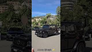 Monacolifestyle monaco maffia gclass mansory lifestyle shorts shortvideo short mercedes [upl. by Regor]