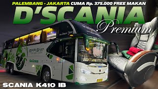 PUASSS BUS INI AGAK BEDA NIH DENGAN YANG LAIN‼️Trip Palembang  Jakarta with Epa Star Scania K410 [upl. by Elison]