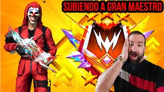 DIRECTO DE FREE FIRE SUBIENDO A GRAN MAESTRO TOP GLOBAL AS CUBANO GAMER 😎 [upl. by Yrrag950]