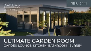 Ultimate Garden Room Shower amp Toilet  Open Plan Kitchen amp Lounge  Surrey UK  REF 5441 [upl. by Warfold]