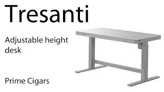 Tresantis Adjustable height desk [upl. by Fonzie]