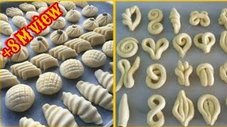 افكار جديدة \ اشكال معجنات ستجعلك اميرة مميزفي المطبخ New ideas how to make your pastry English [upl. by Ledah]