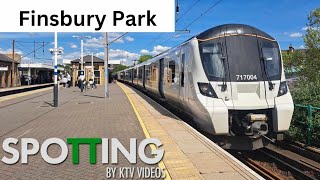 Trains At Finsbury Park  5524 [upl. by Notsnhoj]