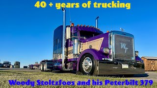 Trucking interview with Woody Stoltzfoos and his Peterbilt 379 🇺🇸🇺🇸 [upl. by Snapp70]